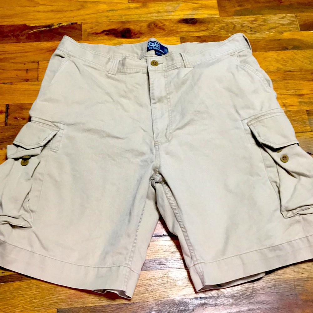 Polo Ralph Lauren Men’s Cargo Khaki Shorts 38